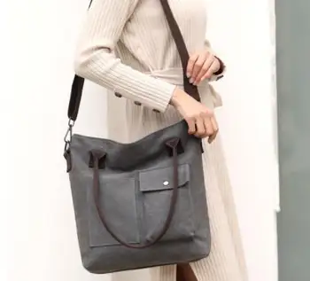 

Top Handle Satchel Handbags Canvas Shoulder Bag Messenger daily work Tote Bag Purse crossbody bag