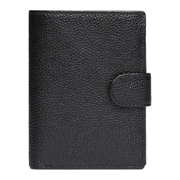 

Money Bag Portable Men Wallet Business Vintage Handheld PU Leather Coin Pocket Fashion Purse Card Holder Slim Zipper Short