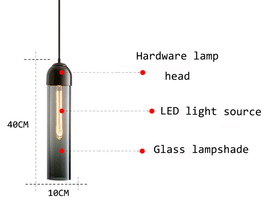 Современный светодиодный подвесной светильник, креативная стеклянная полоса, подвесные светильники, скандинавский стиль, для гостиной