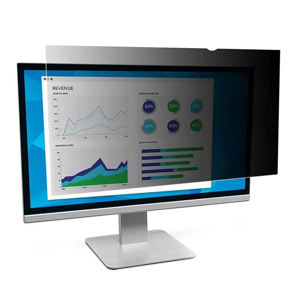 

21-24Inch Desktop Computer Monitor Universal Privacy Filter Anti-Blue Film Screen Protector Anti-sneak Peek Anti-Blue Eye