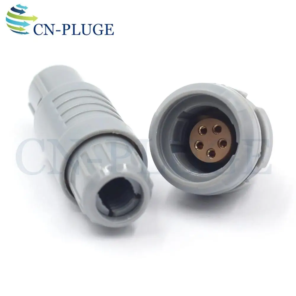 M17 CAB/CLB 2P 5 pin Plastic Wire Connector Medical Electronic Circular