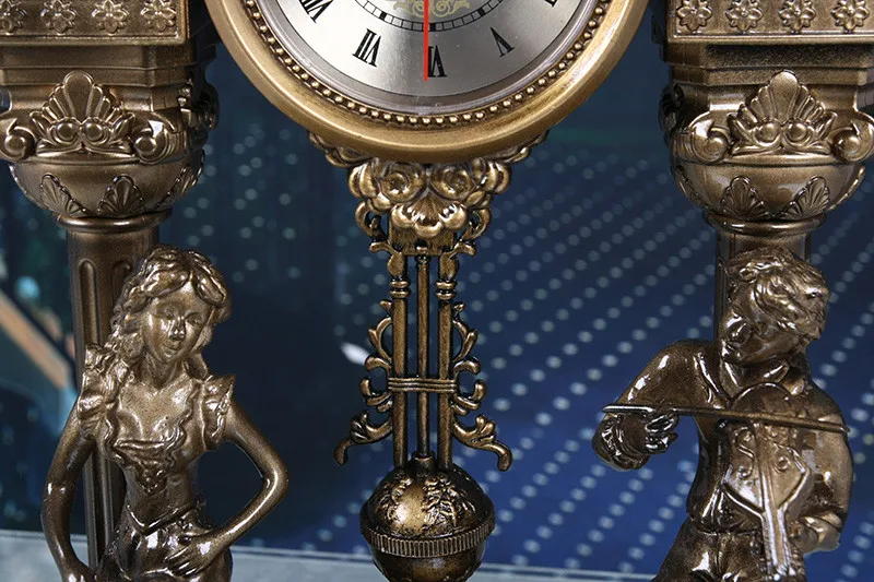 Европейские дизайнерские часы/развертки второй современный дизайн настенные часы деревянная гостиная часы подарок украшение ручной работы настольные часы Masa saa