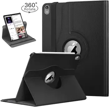 

For Ipad Pro 11 2018 Rotating Folio Stand Smart Leather Funda Cover for IPad Pro 11" A1980 A2013 A1934 A1979 360 protective case