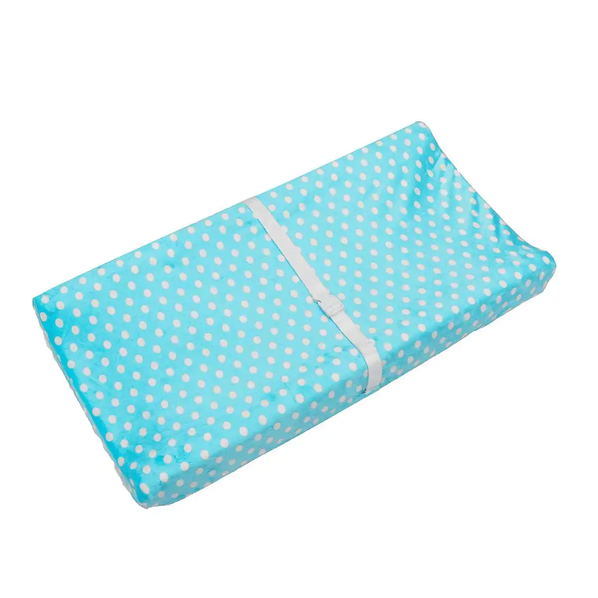 white point cover Baby Diaper Changing Mat Diaper Changing Pad Table Cover Soft Breathable Waterproof Reusable Changing Cover For Newborn Infant - Цвет: white point cover