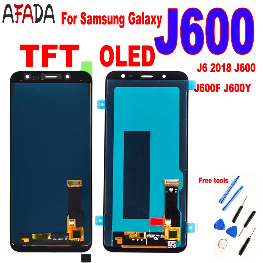 ЖК дисплей Super AmoleD для Samsung Galaxy J6 2018 J600 J600F J600Y J600F/DS J600G/DS с сенсорным экраном в сборе