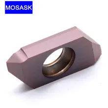 MOSASK 10pcs TTP 6001 ZP15 CNC Lathe CTPR Tool Thread Small Part Machining Tungsten Carbide Inserts