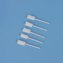 10 шт./партия одноразовые детские чистящие средства для чистки полости рта, зубные зубы, инструмент для ухода за зубами, марлевые щетки для зубных щеток, мягкие салфетки