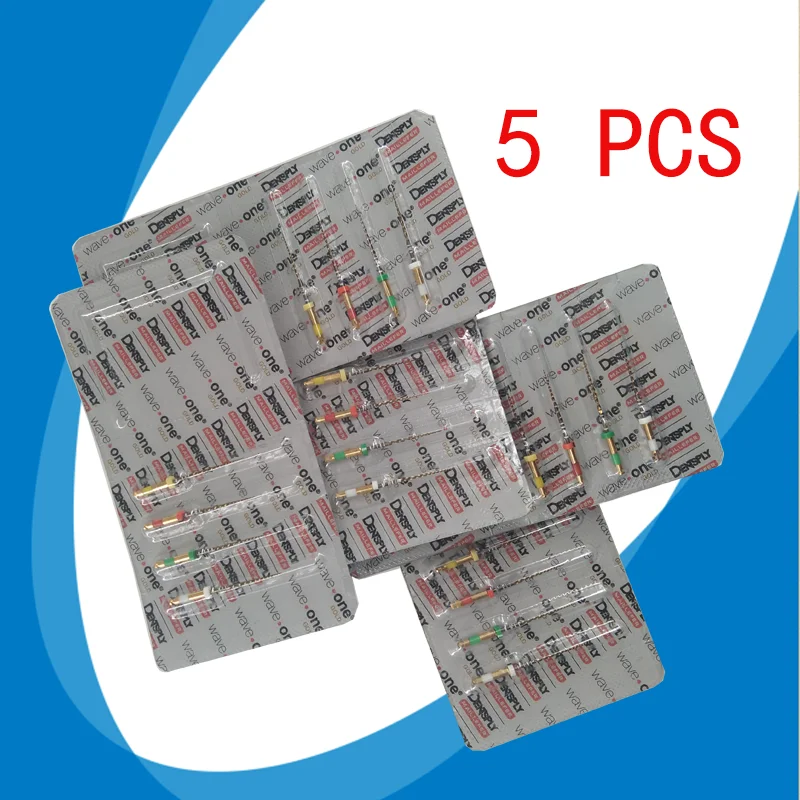 Super Roots Canal Instruments Endodontic File Dentsplys Wave One Gold Endo Niti / Dental Rotary Reciprocating | Красота и здоровье