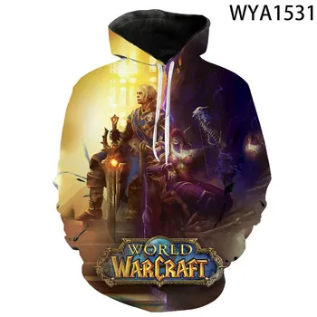 

New Fashion Men Women Children Sweatshirts 3D Printed Warcraft Hoodies Cool Long Sleeve Boy Girl Kids Casual Pullover Tops