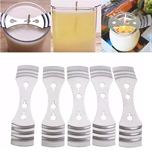 Металлический держатель фитиля для изготовления свечей, центровое устройство ручной работы для изготовления свечей, аксессуары для домашнего декора, 2019 - изображение