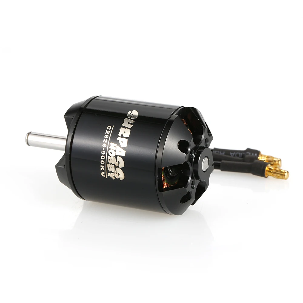 

SURPASS HOBBY 2826 900KV 14 Poles Brushless Motor & 40A ESC 2-4S for RC Airplane Fixed-wing Glider Warbirds