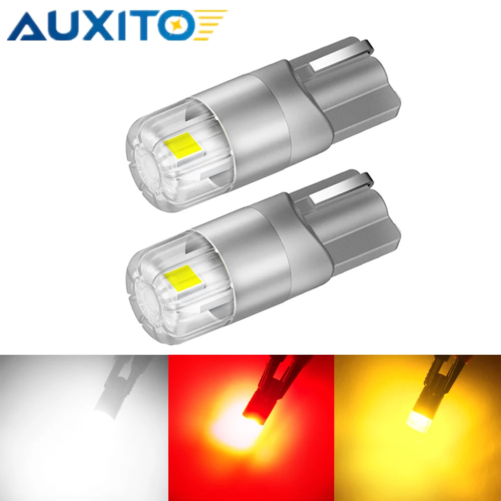 AUXITO 2x T10 Bulb W5W Led Lights For Opel Astra j Vectra Zafira Corsa