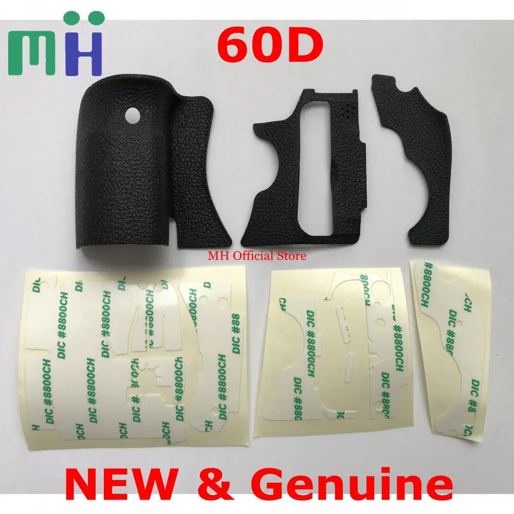 New Original For Canon 60d Body Rubber Cover Rear Front Grip Side Rubber Camera Replacement