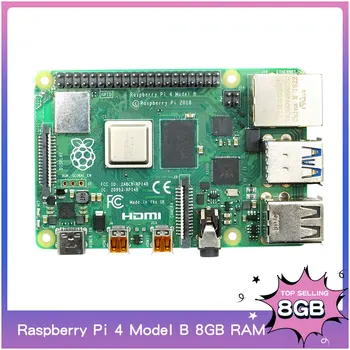 

Raspberry Pi 4 Model B RAM 2/4/8G 4 Core 1.5Ghz 4K Micro HDMI Pi4B 3 Speed than Raspberr Pi 3B+