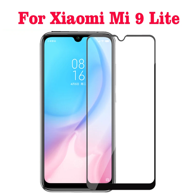 2 шт Полное закаленное стекло для Xiaomi Mi 9 Lite покрытие 9H Защитная пленка экрана Mi9