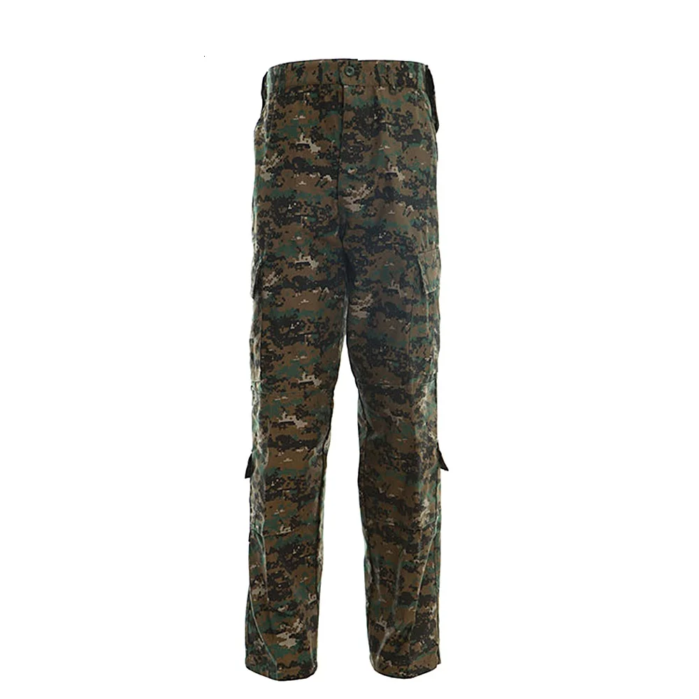 

US SoldierTactical Military Camouflage Cargo Pants Men Rip-Stop Anti-Pilling Army SWAT Combat Trousers Breathable Casual Style