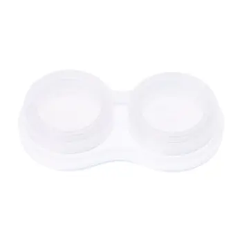 

Contact Lens Box Double Case Simple Replacement Soak Container Storage L&R Holder Portable Eye Care Kit