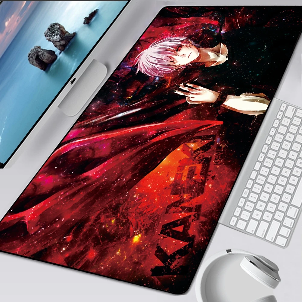 Best Price Mousepad Anime Desk Computer Gamer Big-Keyboard Tokyo Ghoul Gaming Large-Size Cartoon qzK16ye5B