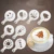 16 шт./Лот Fancy Coffee Printing Flower Mold Latte Cappuccino Stencil Funny Mold Fancy Coffee Spray Flower Model Decoration Tool