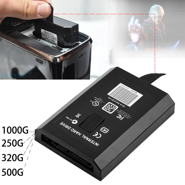 Disco interno Hdd para 360 Slim/Xbox 360E Console/XBOX360 S 250GB/320GB/500GB/1000G - AliExpress