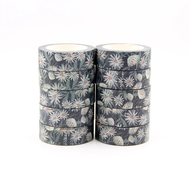 

Декоративный Скотч для скрапбукинга, 10 шт./компл., 15 мм х 10 м