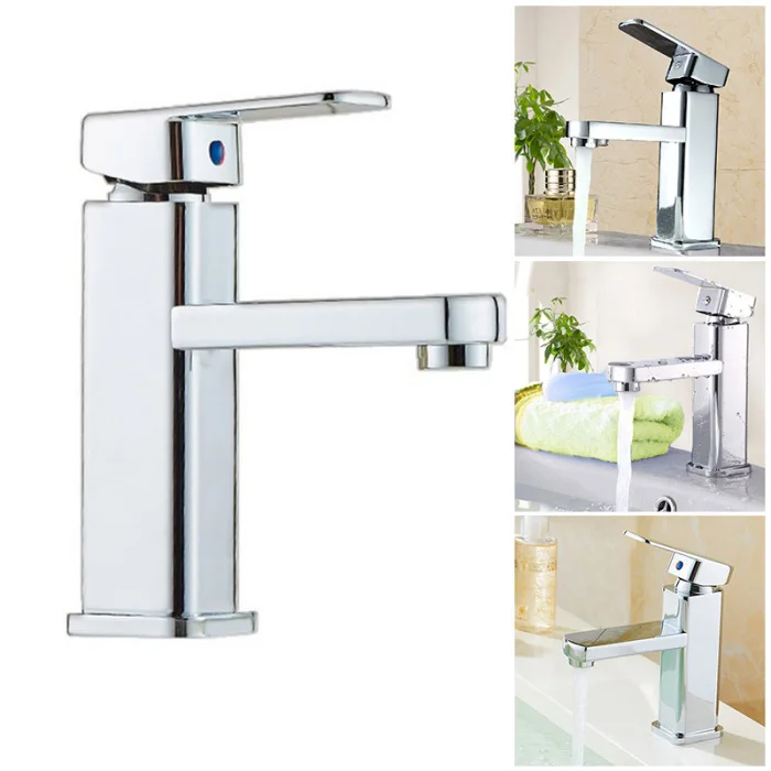 Экономичный Badarmatur Wasserhahn Waschtisch Mischbatterie Einhebelmischer Waschbecken Bad Toilette ds99