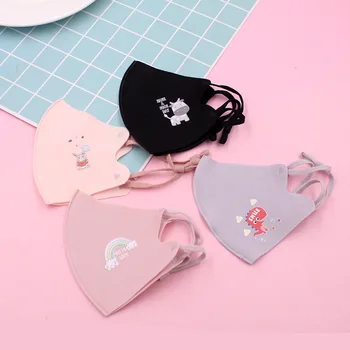 

1PCs Adjustable Mouth Masks Dustproof Breathable Children Kids Cotton Mouth Face Nose Mask Cover Reusable Masks