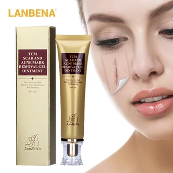 

Lanbena TCM Scar And Acne Mark Removal Gel Stretchmarks Surgical Scars Repairing Cream Mask
