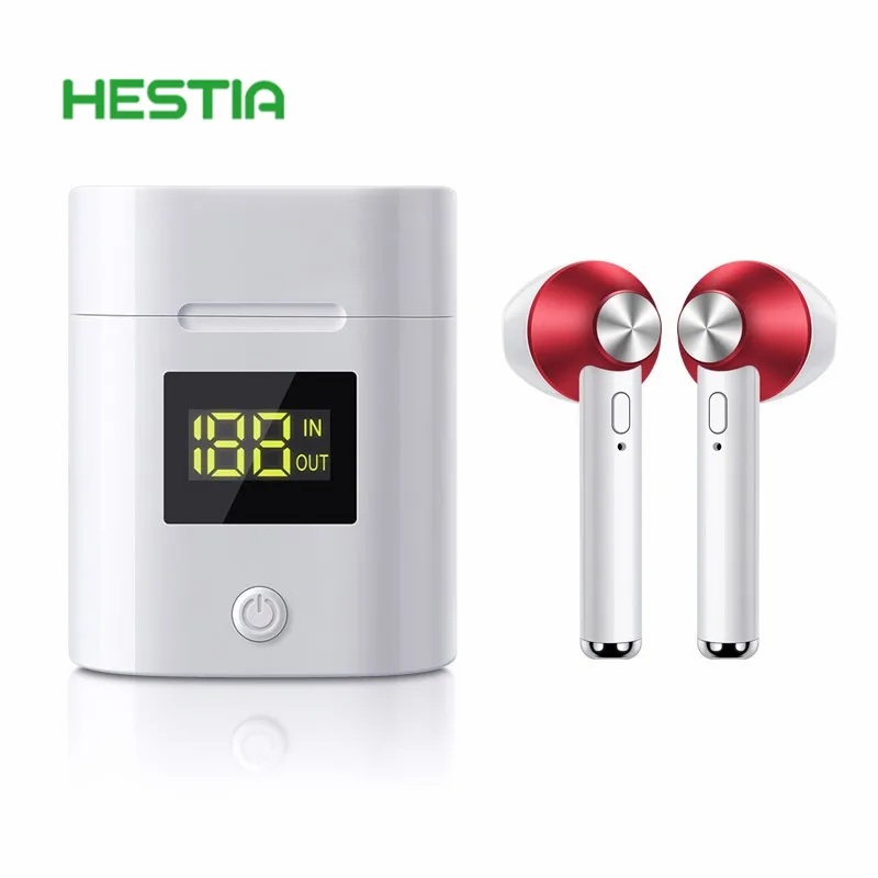 Wireless Bluetooth Earphone In Ear TWS With Mic Charging Box Handsfree Handsets Stereo Sport Earbuds Sport Earphone Headphones