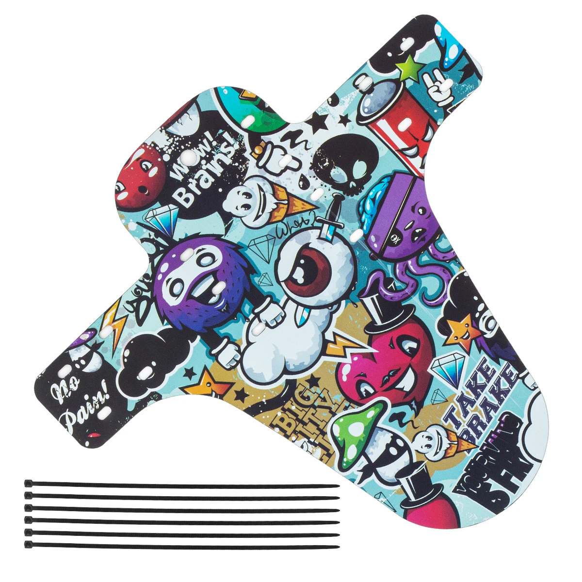 CHOOEE Bicycle Fender, PP MTB Mountain Bike Front+Rear Universal Mudguard 2pcs