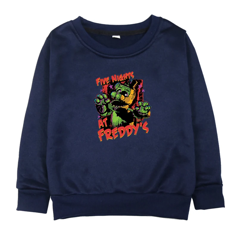 Hoodies 2 Футболки с длинными рукавами «пять ночей с Фредди»; толстовки для мальчиков; Модная одежда для маленьких девочек; Kawaii; детская одежда для девочек; унисекс - Цвет: Hoodies 2
