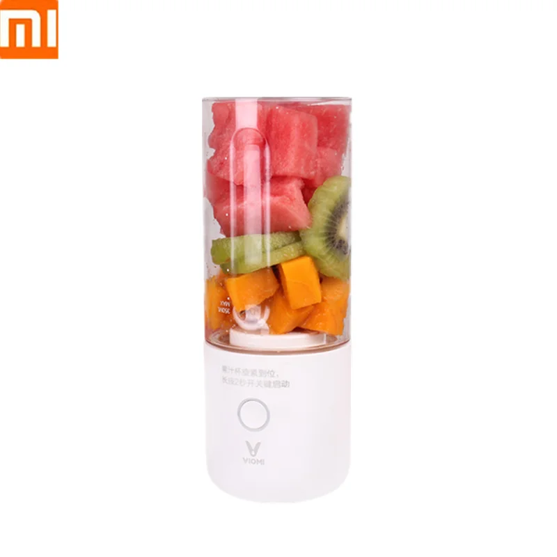 

XiaoMi VIOMI Portable Fruit Juicer Tritan Maternal Material 304 Stainless Steel Cutting Head 45s Quick Juice Mini Juice Machine