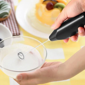

Mini Electric Handheld Milk Frother Frothers Drink Foamer Whisk Mixer Coffee Egg Beater Cream Stiring Machine Mixer Stirrer
