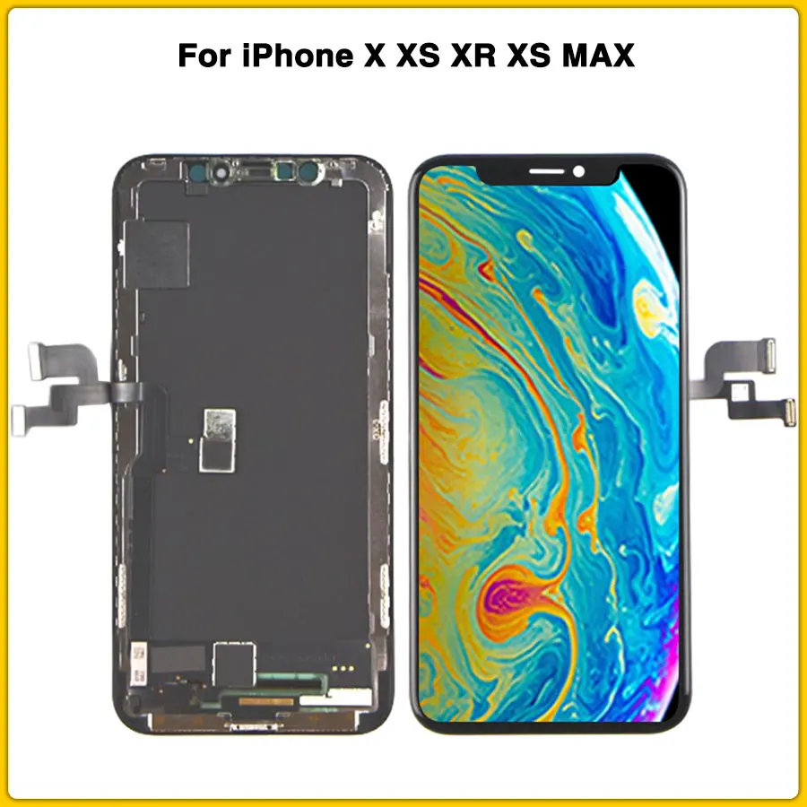AAA Quality LCD For iPhone X XS XR XS MAX  Display LCD Touch Screen Digitizer Assembly Replacement