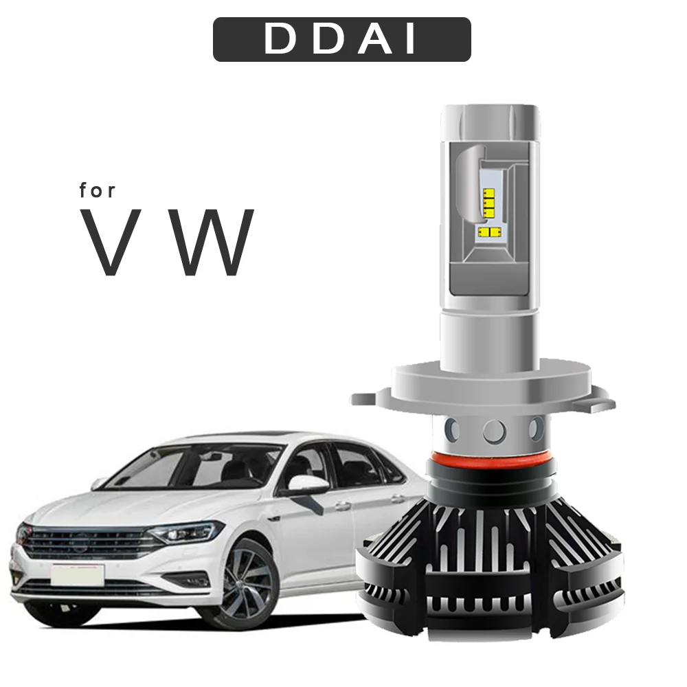 DDAI светодиодные фары для MAGOTAN LAVIDA SANTANA JETTA BORA GOLF h7 h4 h1 9005 9006 дальнего ближнего света