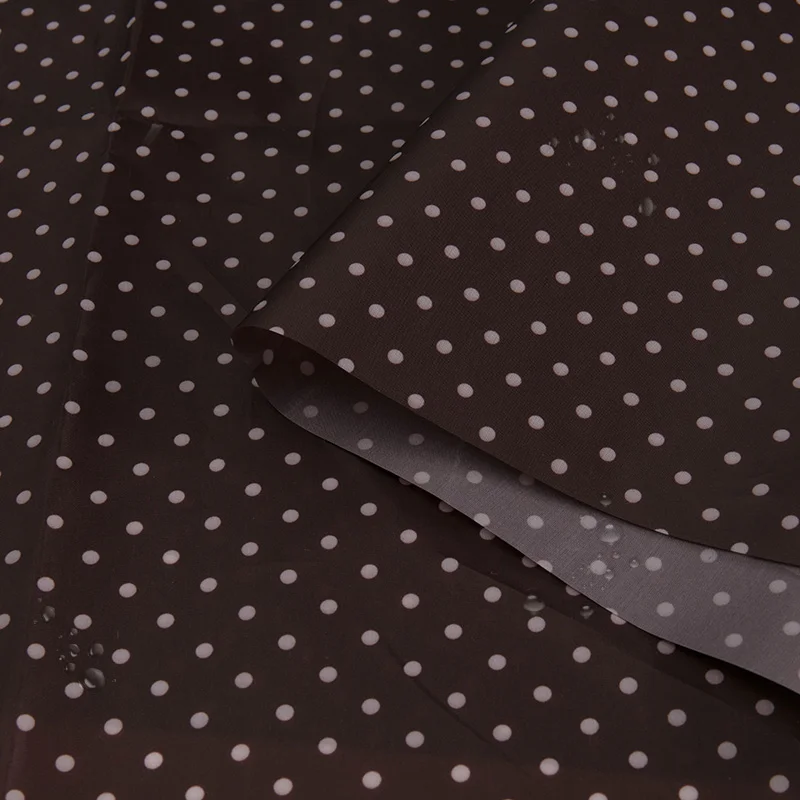 Водонепроницаемая ткань для палатки в горошек Полиэстеровая тафта с покрытием