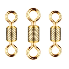 

Embossed 8-Shaped Swivels High Speed Ball Bearing Rolling Fishing Swivel Copper Solid Connector Fishing Accessories Wholesale