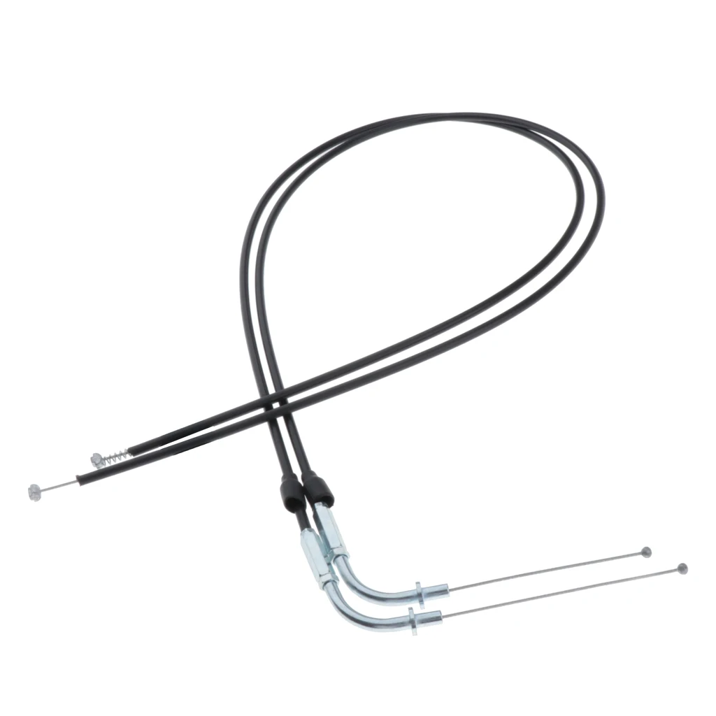 2pcs Motorcycle Throttle Cable Line Assembly for Harley Sportster XL1200 XL883 1200 883, 90cm 35.5