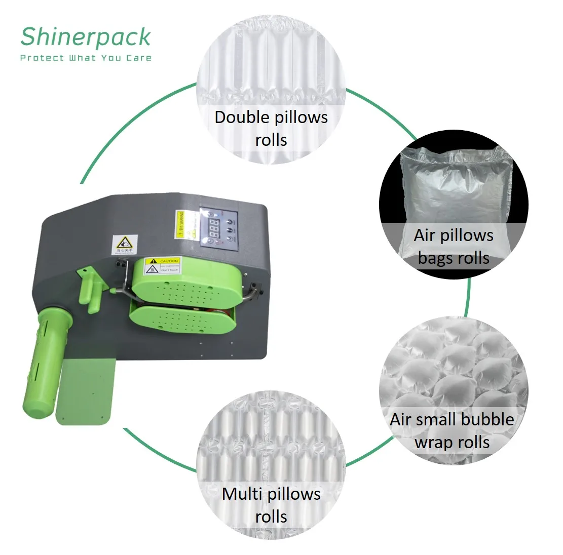 

Fast Speed Air Pillow Machine Cushion for air bubble cushion film
