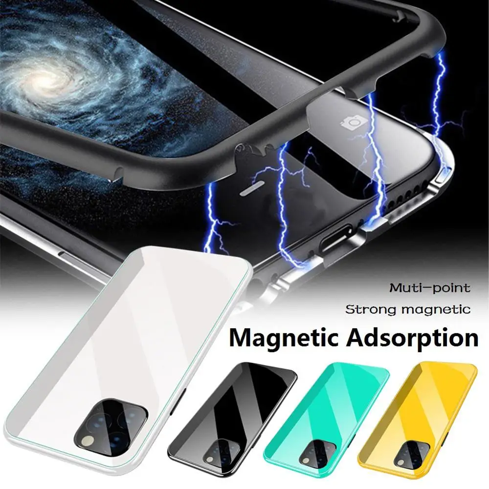 Магнитный чехол роскошный тонкий мягкий цветной для телефона магнитные Чехлы