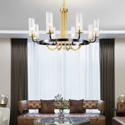 Постмодерн роскошный светодиодный Железный арт люстра Скандинавское стекло гостиная освещение светильник для спальни столовая вилла