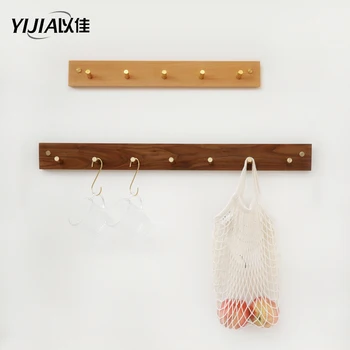 

Wood Coat Hanger Wall Hook Home Decorative Clothes Hangers Key Holder Coat Rack Hanger Wall Shelf