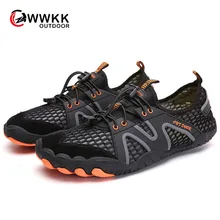 WWKK кроссовки унисекс; водонепроницаемая обувь для мужчин; открытые пляжные сандалии; дышащая Спортивная обувь; быстросохнущая обувь для плавания и дайвинга