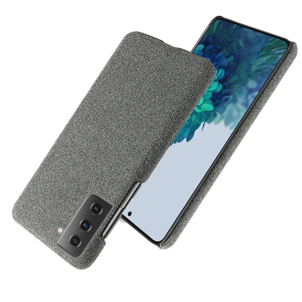 Custodia In Tessuto Sottile Antiscivolo Per Samsung Galaxy S21 5G Cover Per Telefono Antigoccia Per Galaxy S21 Galaxy S 21 Plus Ultra S21 +