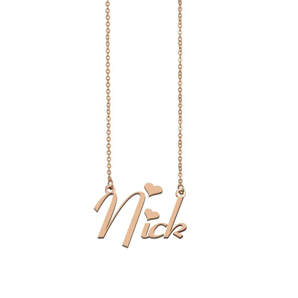 Nick Name Necklace , Custom Name 