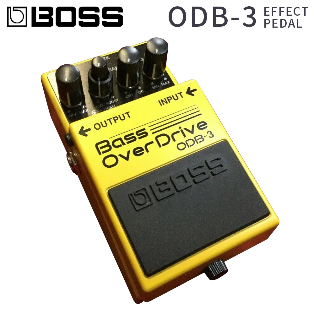 BOSS Guitar Chorus Effects Pedal yellow bass ODB-3 Overdrive Effect | Спорт и развлечения
