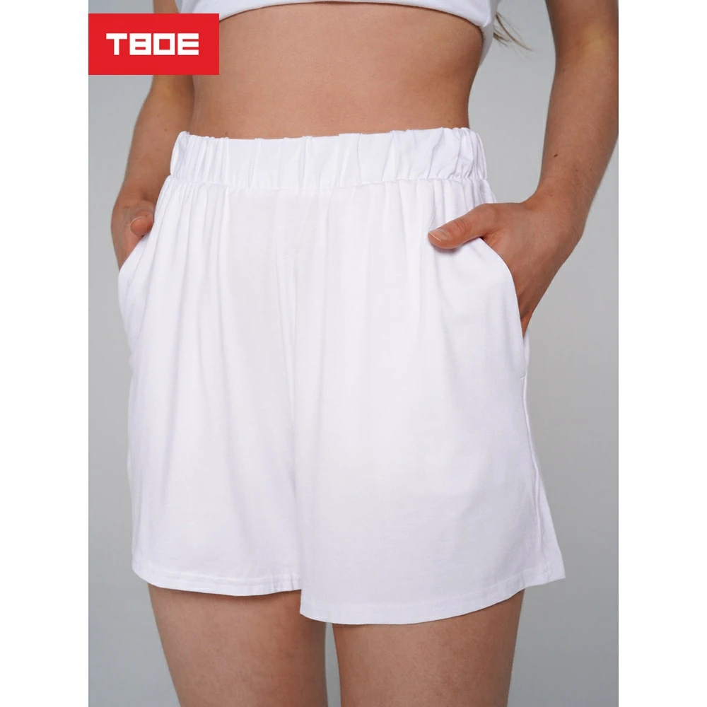 Pantalones TVOE mujer, 95% Viscosa, 5% Lycra, cortos| AliExpress