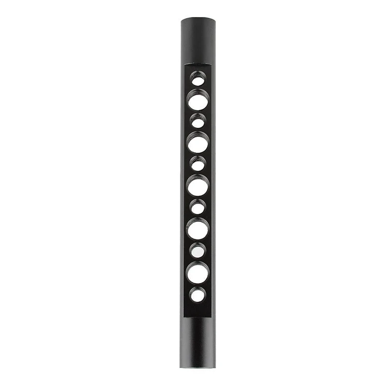 FFYY-15Mm сырный стержень с 1/4 дюймов-20 и 3/8 дюймов-16 резьбовое отверстие для Dslr установки каркас для крепежа видеокамеры