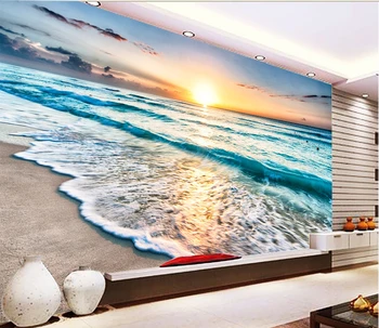 

[Self-Adhesive] 3D Sun And Sea 1931912 Wall Paper mural Wall Print Decal Wall Murals