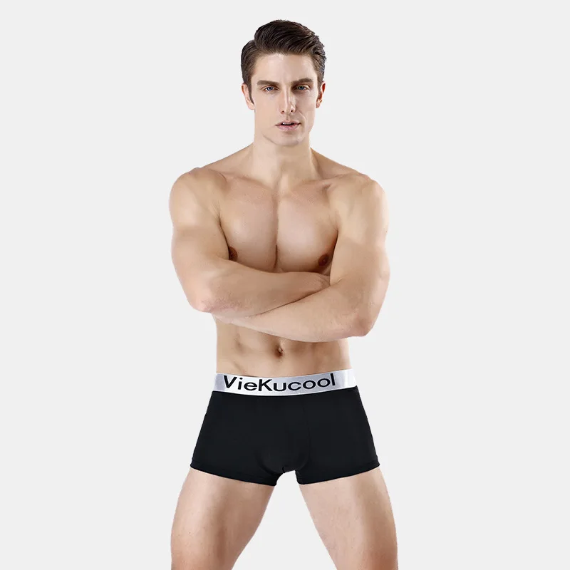 4 шт. Боксеры Мужское нижнее белье Ho мужские шорты Pugilista Cueca однотонные боксеры